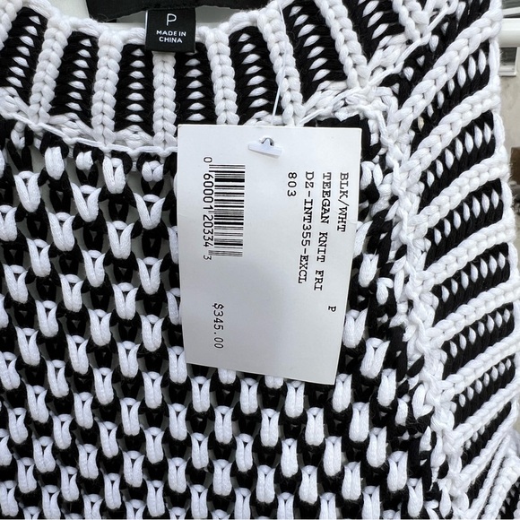 INTERMIX crocheted maxi dress with fringed bottom - Picture 4 of 6